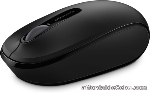 1st picture of Microsoft 1850 3 Button Wireless Mobile Mouse - Black Excellent For Sale in Cebu, Philippines