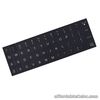 English Keyboard Replacement Stickers White on Black Any PC Computer Laptop