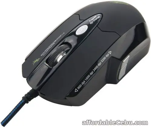 1st picture of Dragon War Gaming USB 2 Mouse, 3200dpi, 6 Buttons,t ELE-G1 Leviathan no mat For Sale in Cebu, Philippines