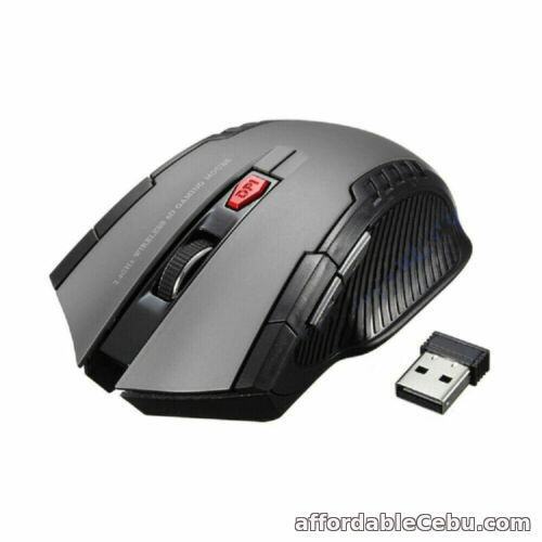 1st picture of 1 Pcs 2.4GHz Wireless Gaming Mouse USB Receiver Optical for Laptop Computer DPI For Sale in Cebu, Philippines