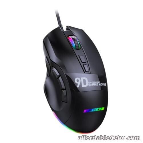 1st picture of Gaming Mouse Wired, Macro RGB Backlit 1200 DPI Ergonomic Optical PC Gaming Mice For Sale in Cebu, Philippines