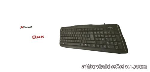 1st picture of Computer keyboard - Resistant, QWERTY. Black. PC or Mac compatible. For Sale in Cebu, Philippines