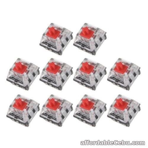 1st picture of 10Pcs 3 Pin Mechanical Keyboard Switch RED for Cherry MX Keyboard Tester Kit For Sale in Cebu, Philippines
