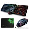PSFY Model K-13 Wired USB RGB Gaming Keyboard And Mouse, with Mouse Mat.
