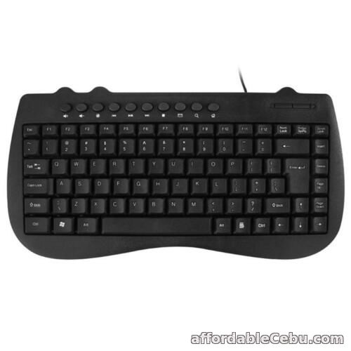 1st picture of 85 Keys Wired USB Mini Keyboard with 10 Multimedia Function Keys Mute Keyboard For Sale in Cebu, Philippines