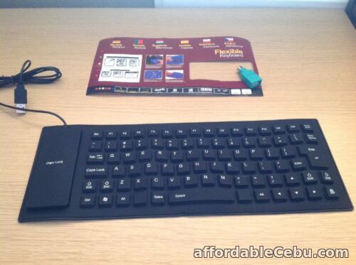 1st picture of Brand New Flexible USB Keyboard Waterproof ,See Photos For Sale in Cebu, Philippines