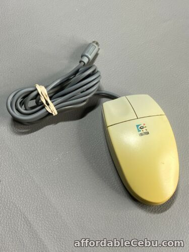 1st picture of Vintage Retro 1980s Logitech Ball Mouse - M-S34 (PS2 Connection) - Working For Sale in Cebu, Philippines