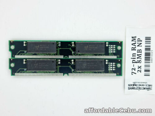1st picture of 16MB Kit EDO 72-pin 60ns Non-Parity For Sale in Cebu, Philippines