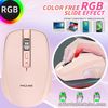 Wireless Bluetooth 5.1 Dual-Mode Rechargeable Mouse Gaming RGB Lighting Mouse