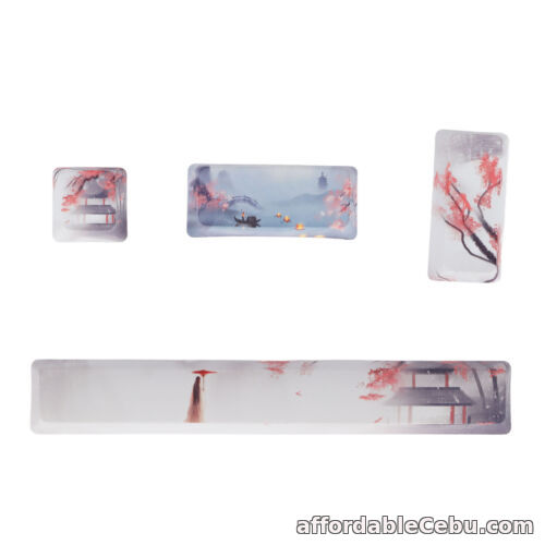 1st picture of Custom Keycap Landscape Painting Pattern Five Sides Sublimation DIY PBT Keyca For Sale in Cebu, Philippines