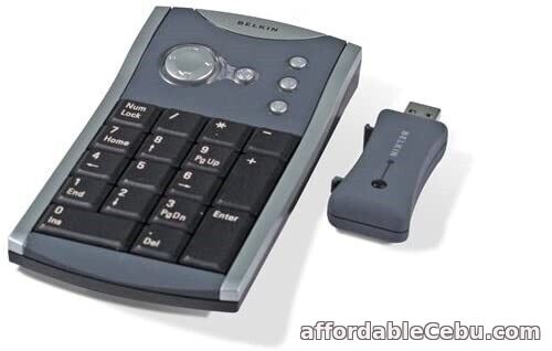 1st picture of Belkin wireless numeric keypad with multi media control USB P46750ea F8E855ea For Sale in Cebu, Philippines