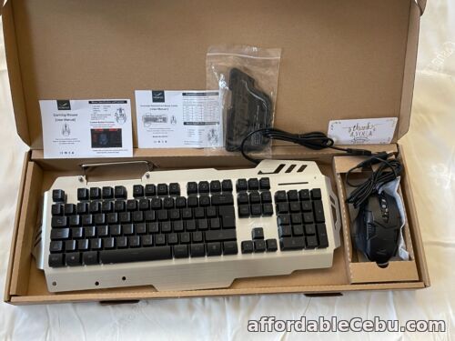 1st picture of FENIFOX (GK101) Gaming Keyboard & Mouse USB Wired Backlit Rainbow New For Sale in Cebu, Philippines