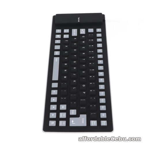 1st picture of (Black)Foldable Silicone Keyboard Lightweight Portable Silicone Keyboard With For Sale in Cebu, Philippines
