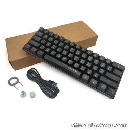 1st picture of Wireless Keyboard 61 Keys RGB Backlit BT Wireless Gaming Gateron Optical Switch For Sale in Cebu, Philippines