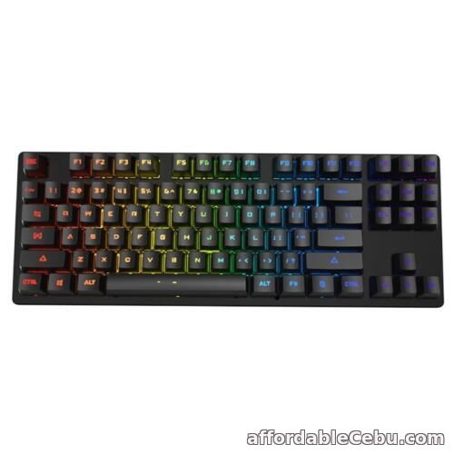1st picture of 87 for  Mechanical Gaming Keyboard Green Shaft USB Wired With LED RGB Backlig For Sale in Cebu, Philippines