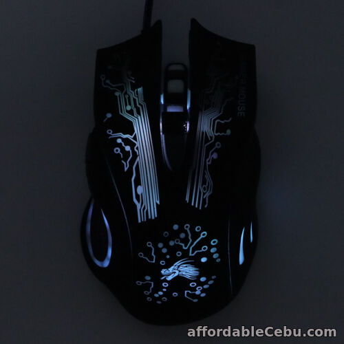 1st picture of Wired Mouse 3000 DPI 6 Programmable Buttons Multi Color Lighting For Sale in Cebu, Philippines