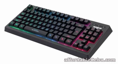 1st picture of Gaming Keyboard Multimedia USB 2 Full Anti-ghosting Ergonomic 3 Clr LED backlit For Sale in Cebu, Philippines