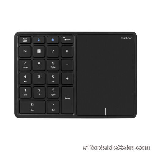 1st picture of Numeric Keyboard With Touchpad BT Keypad 2.4G Wireless Numer Pad Rechargable For Sale in Cebu, Philippines