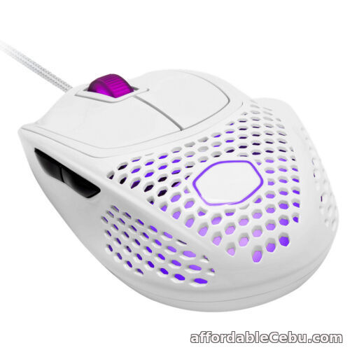 1st picture of Cooler Master MM720 16000 DPI RGB USB Wired Gaming Mouse - Glossy White For Sale in Cebu, Philippines