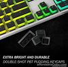 HK Gaming Pudding Keycaps Set | Doubleshot PBT Keycap Set | Full 108 OEM Profile