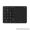 Numeric Keyboard With Touchpad BT Keypad 2.4G Wireless Numer Pad Rechargable