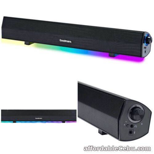 1st picture of Goodmans LED Gaming Soundbar Speaker With Colour Changing Lighting For Sale in Cebu, Philippines