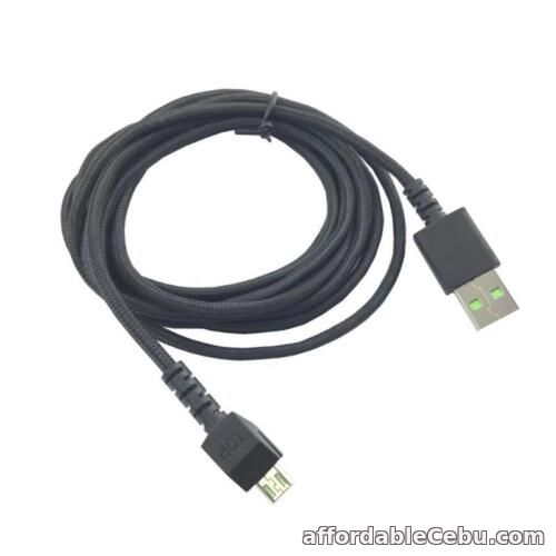 1st picture of Braided USB Fast Charger Cord Data Cable for Mamba Elite Mouse Charging Wire For Sale in Cebu, Philippines
