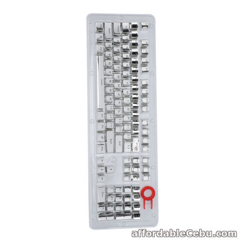 1st picture of (Silver)104Key Keycaps Wear Resistance Mechanical Keyboard Durable For For Sale in Cebu, Philippines