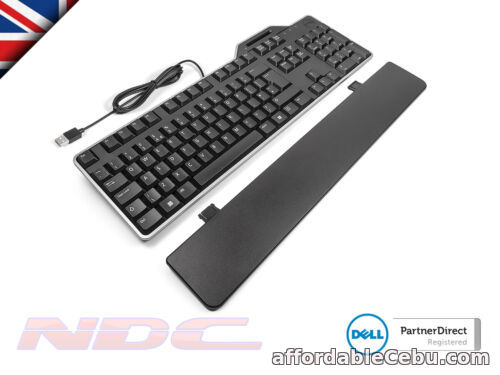 1st picture of NEW Dell KB813 Business Office USB Smart Card Reader Keyboard UK ENGLISH (Black) For Sale in Cebu, Philippines