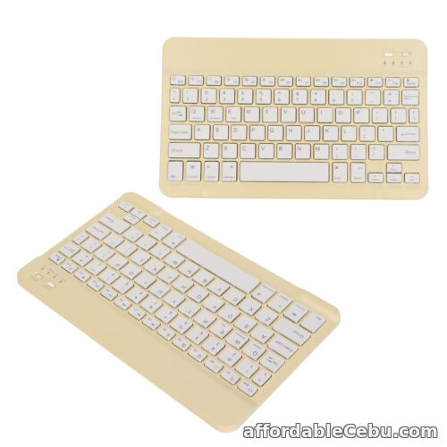 1st picture of (Yellow) Ultra-Slim Keyboard 3 Million Clicks Portable Mini For Sale in Cebu, Philippines