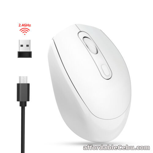 1st picture of Rechargeable 2.4g compati Wireless Mouse for iPad Laptop Computer Mause Office For Sale in Cebu, Philippines