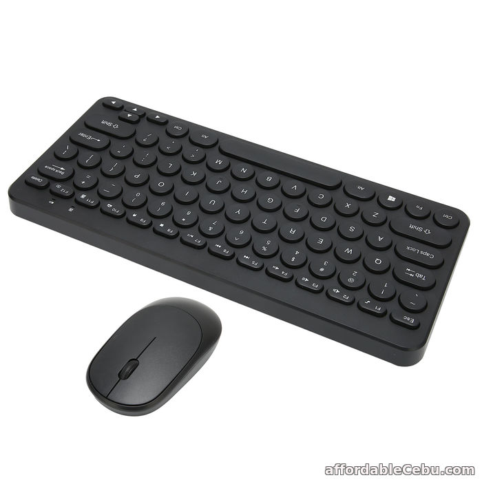 1st picture of 2.4G Wireless Keyboard Mouse 78 Key Round Keycap Office Mouse And Keyboard For Sale in Cebu, Philippines