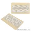 (Yellow) Ultra-Slim Keyboard 3 Million Clicks Portable Mini