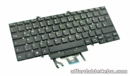 1st picture of DELL 7XH1W Latitude 5400 5401 5410 7400 Backlit Dual Point German Keyboard For Sale in Cebu, Philippines