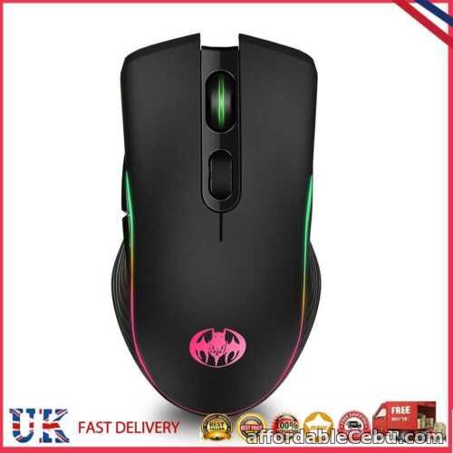 1st picture of BLOODBAT M06 2.4GHz Wireless Mouse 7-Color Breathing Light Optical Mice for PC * For Sale in Cebu, Philippines