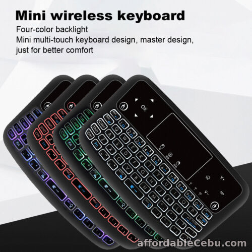 1st picture of A36 Mini Backlight Wireless Keyboard Wireless Keyboard With Easy Media Control For Sale in Cebu, Philippines