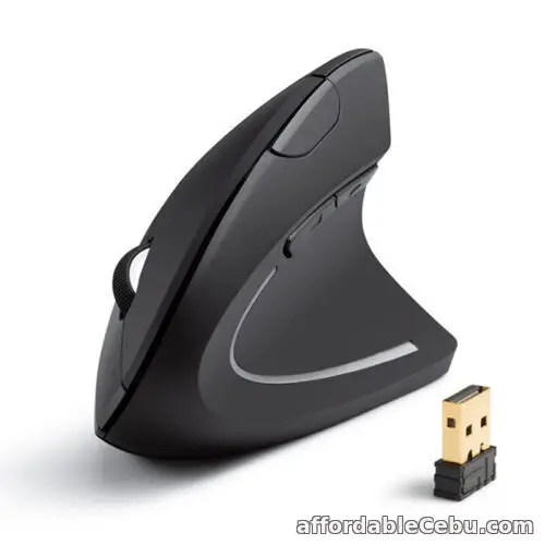 1st picture of Wireless Mouse PC&Game Ergonomic Design Vertical 1600DPI Optical—Battery vers LS For Sale in Cebu, Philippines