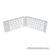 Foldable keyboard-portable Wireless Keyboard, Rechargeable Full-size Ultra-thin
