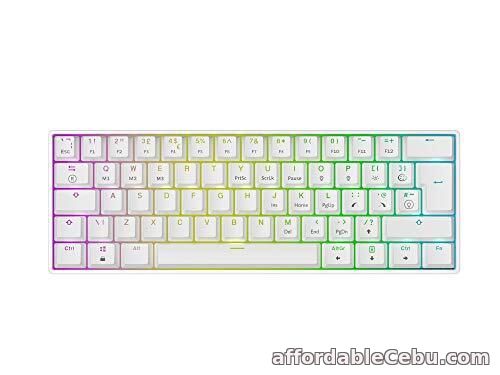 1st picture of Mizar MZ60 LUNA Mechanical Gaming Keyboard | 60% Keyboard 62 Key ISO UK Layout | For Sale in Cebu, Philippines