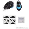 2 Sets 0.6mm Mouse Skates Mouse Stickers Pad for logitech G502 Mouse