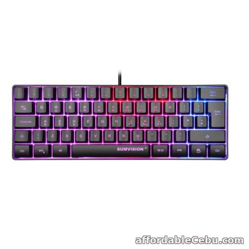 1st picture of Sumvision Seeker Destroyer 60% Gaming Keyboard True RGB LED for PC Laptop Mac For Sale in Cebu, Philippines