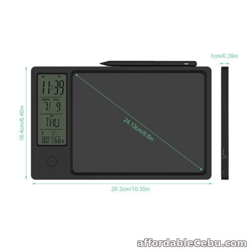 1st picture of 9.5" LCD Writing Tablet W/ Time Handwriting Board For Office Home Children Gifts For Sale in Cebu, Philippines