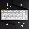 PBT White Bear Theme Keycap Cherry Profile 139pcs/set For MX Keyboard
