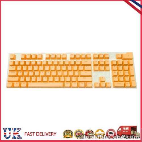 1st picture of 104pcs Universal Mechanical Keyboard Keycap PC Bakclit Key Cap Set (Yellow) *Z For Sale in Cebu, Philippines