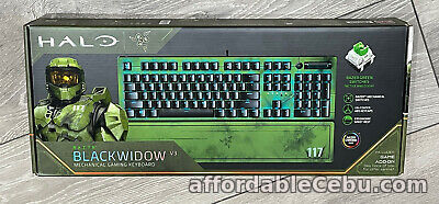 1st picture of RAZER Black Widow V3 Mechanical Gaming Keyboard UK - Halo Edition - NEW For Sale in Cebu, Philippines