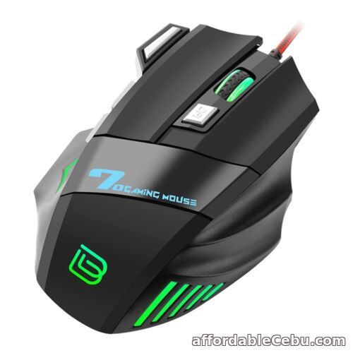 1st picture of 7D Firepower Button Computer Mice Gaming Mouse G5 Luminous Mouse USB Wired Mice For Sale in Cebu, Philippines