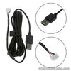 USB Mouse Cables Wire Replacement DIY Umbrella Rope Mouse Cable Line Soft