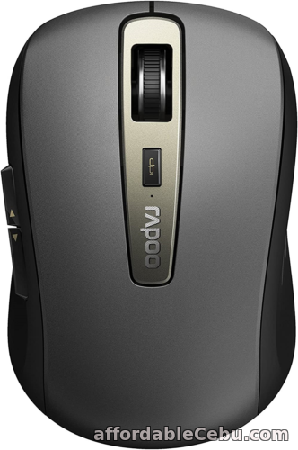 1st picture of Rapoo MT350 Multi-mode Wireless Optical Mouse, Black For Sale in Cebu, Philippines