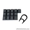 DIY Mechanical Keyboard Key Caps 13Keys ABS OEM Profile Texture Non-slip Cover