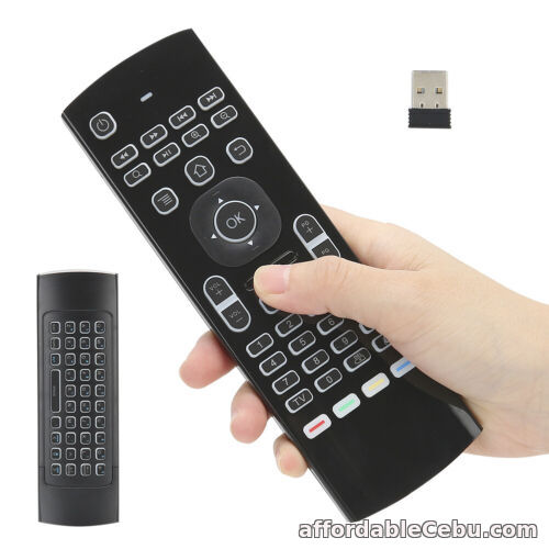 1st picture of 2.4GHz Wireless Keyboard Infrared Sensor Remote Control Air Mouse Backlight TV For Sale in Cebu, Philippines